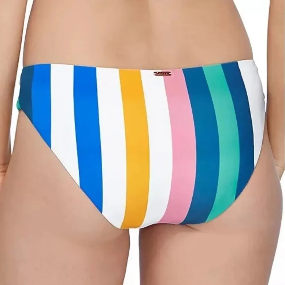 Raisins NAVY Juniors' Striped Bikini Swim Bottom